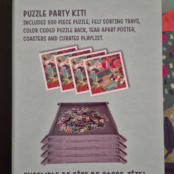 500 Piece " Girls Night In" Jigsaw Puzzle - Picture 5 of 5